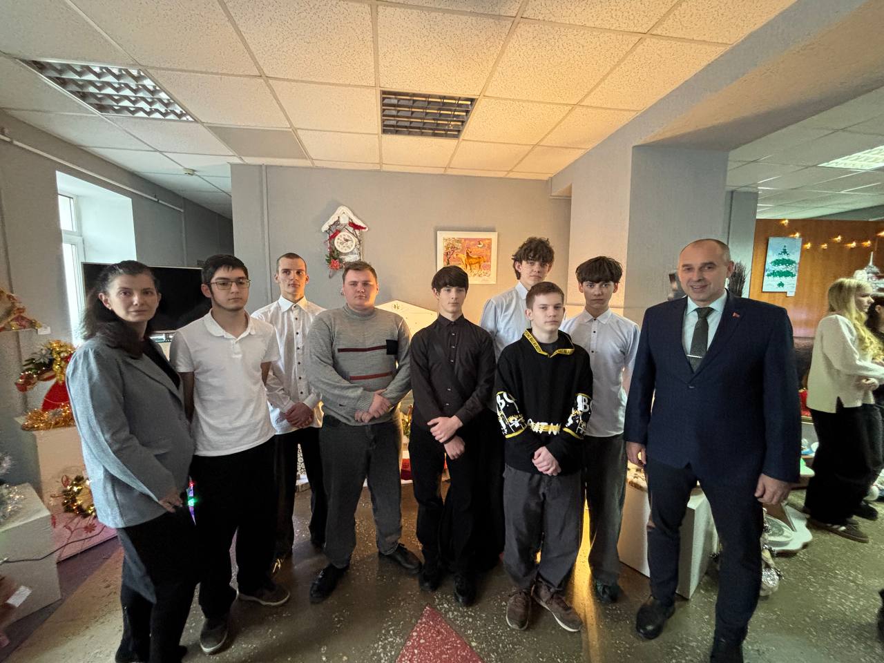 Открытие областной выставки «ТехноЕлка»