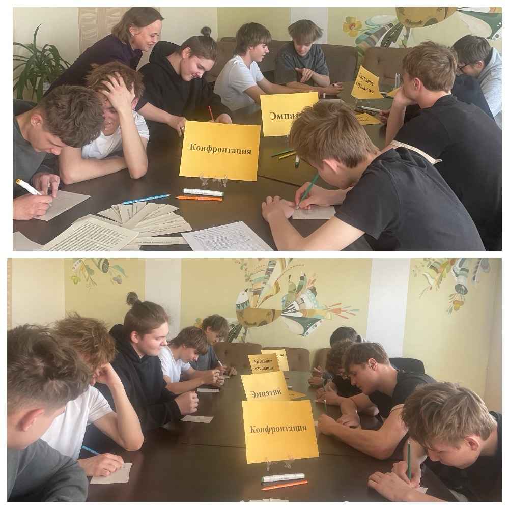 Занятие с элементами тренинга « Я среди людей»