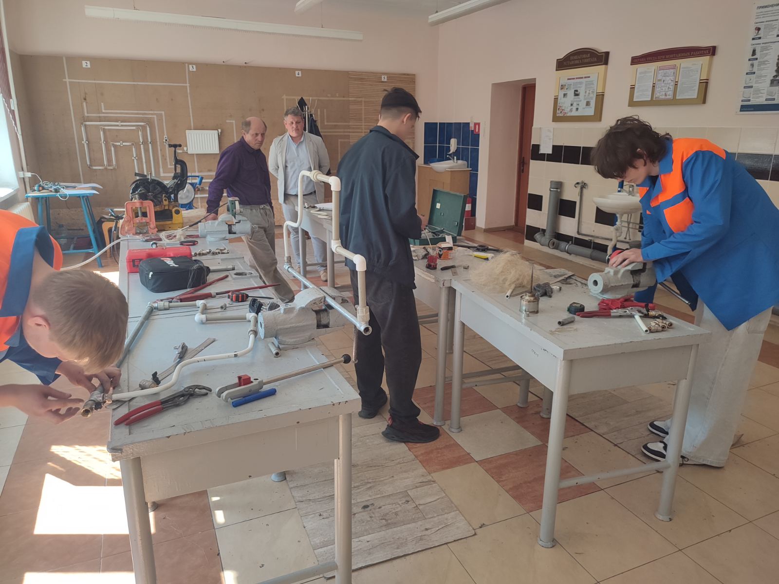 Подготовка к VII областному конкурсу профмастерства