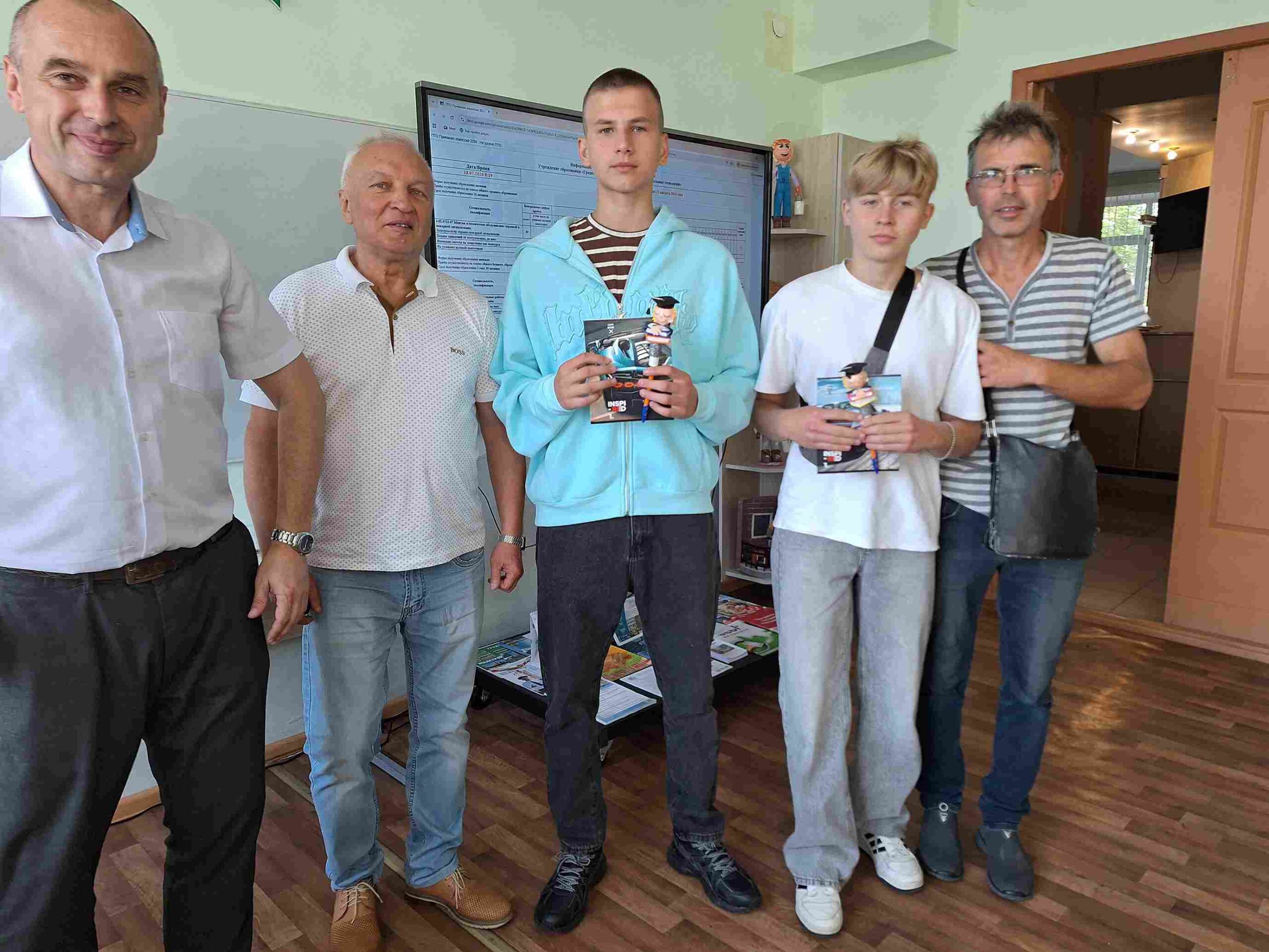 Первые абитуриенты уровня ССО